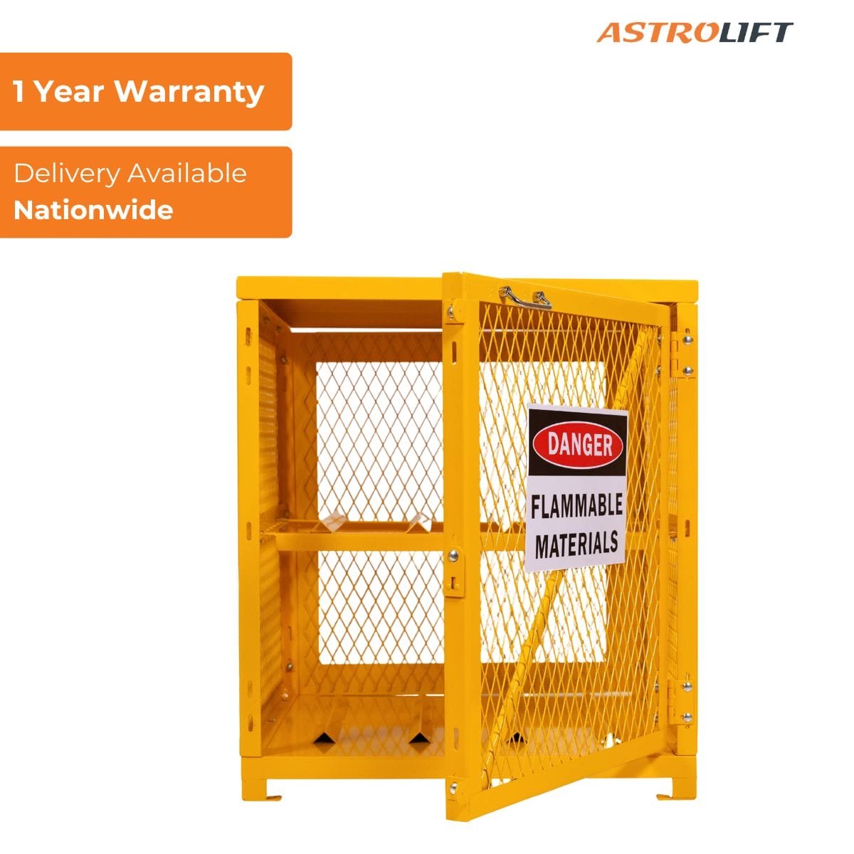 Buy Gas Bottle Storage Cage in Workplace Safety Equipment available at Astrolift NZ